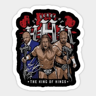 Triple H 25 Years Sticker